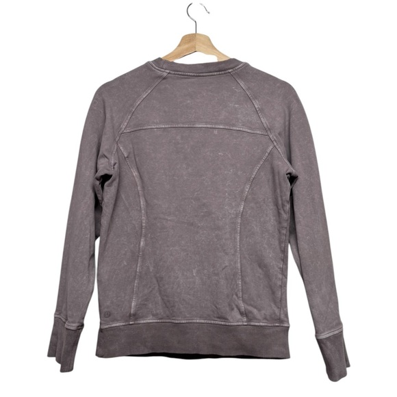 LULULEMON Scuba Crew Washed Lunar Rock 4 - Picture 9 of 11